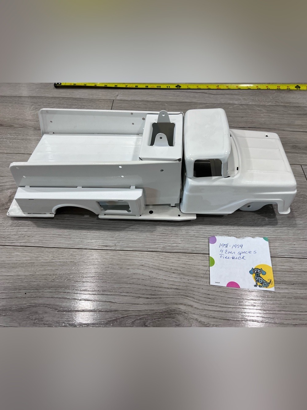 Vintage Tonka 1950s Suburban Pumper Parts For Repair Custom Or Restoration